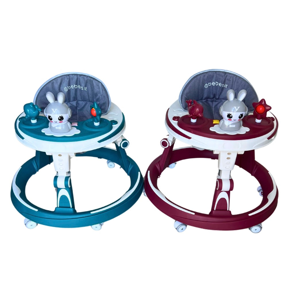 Deluxe O-ring Multifunctional Baby Walker with Lights and Melody Activity Centre