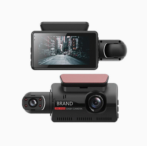 1080P Car DVR 3" Dual Lens Dash Cam Video Recorder Camera Night Vision