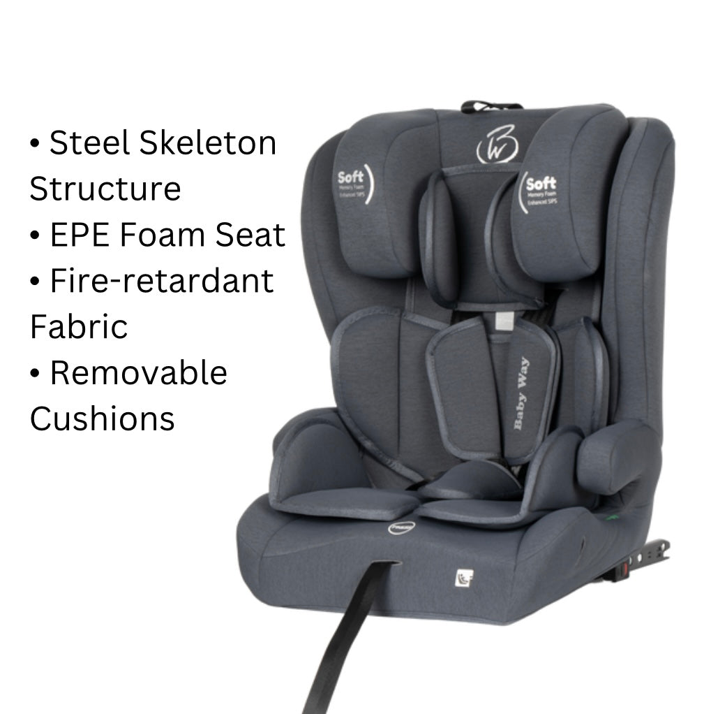 Apex Booster Car Seat i-Size R129 with ISOFIX + Top Tether and Cup Holder