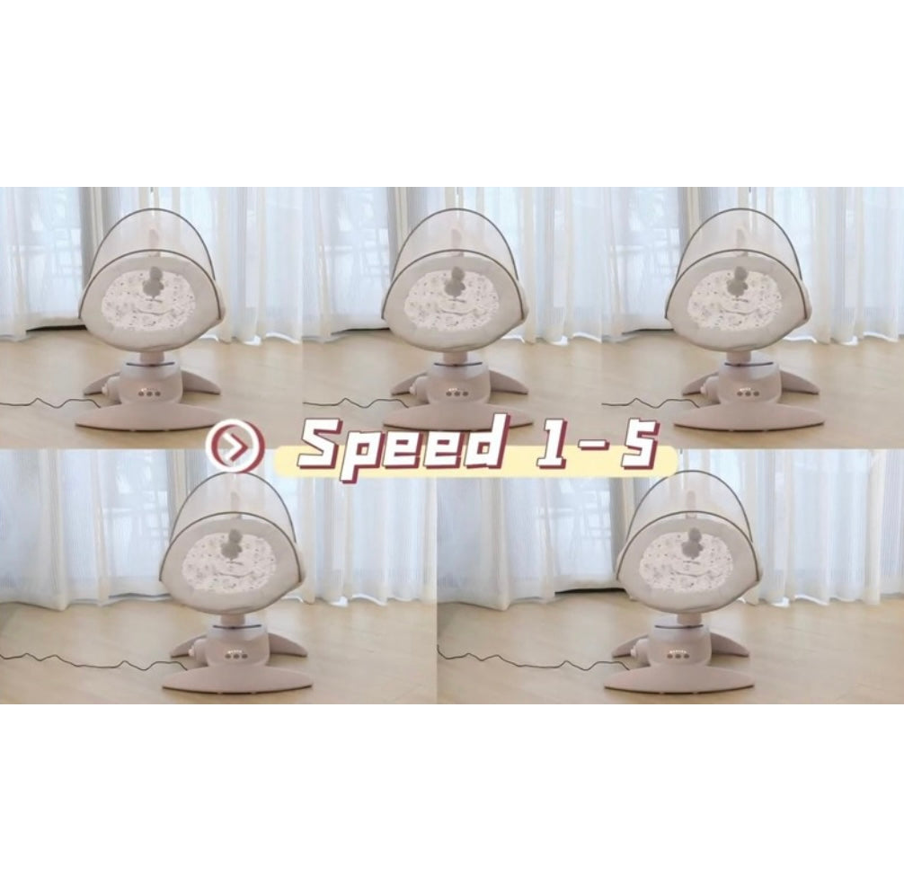 The Orbit 3D Advanced Baby Swing Rocker Soother Seat- Khaki