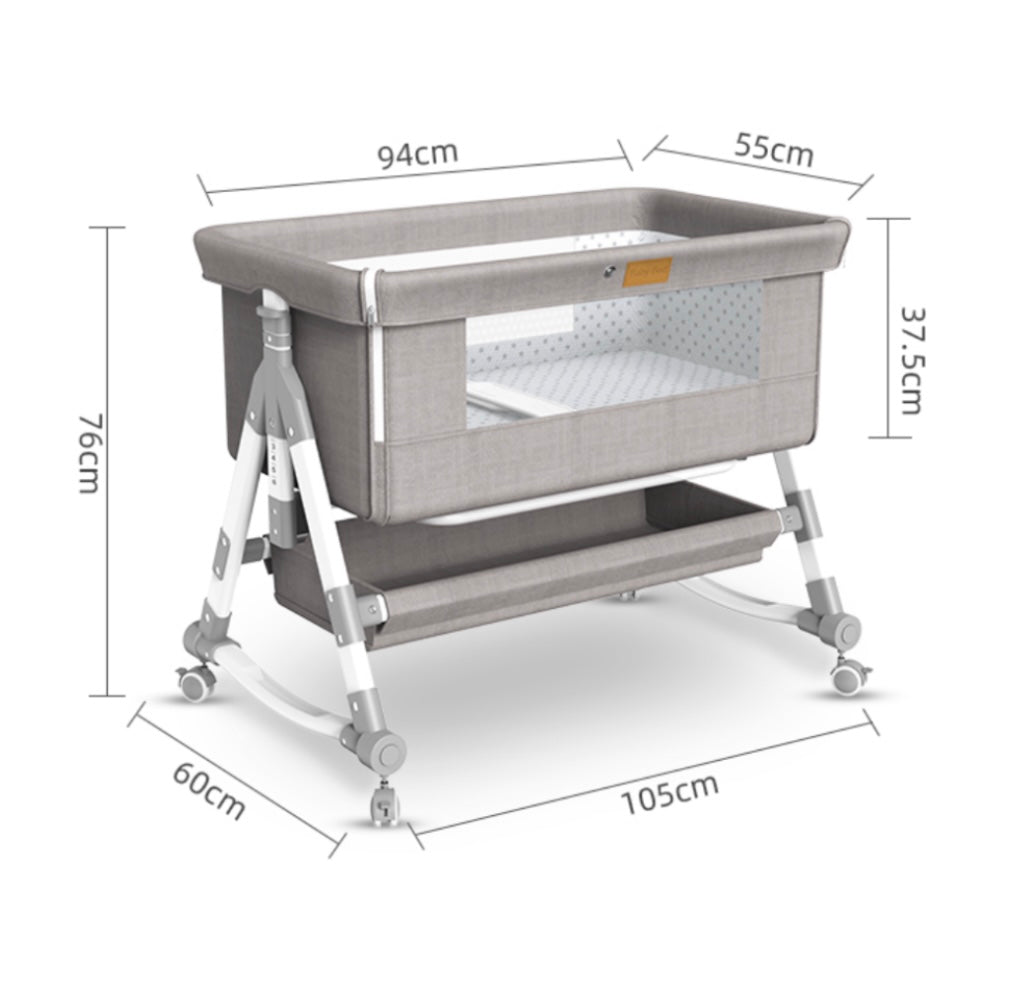 Baby Multifunctional Co-Sleeper Bed and Changing Table