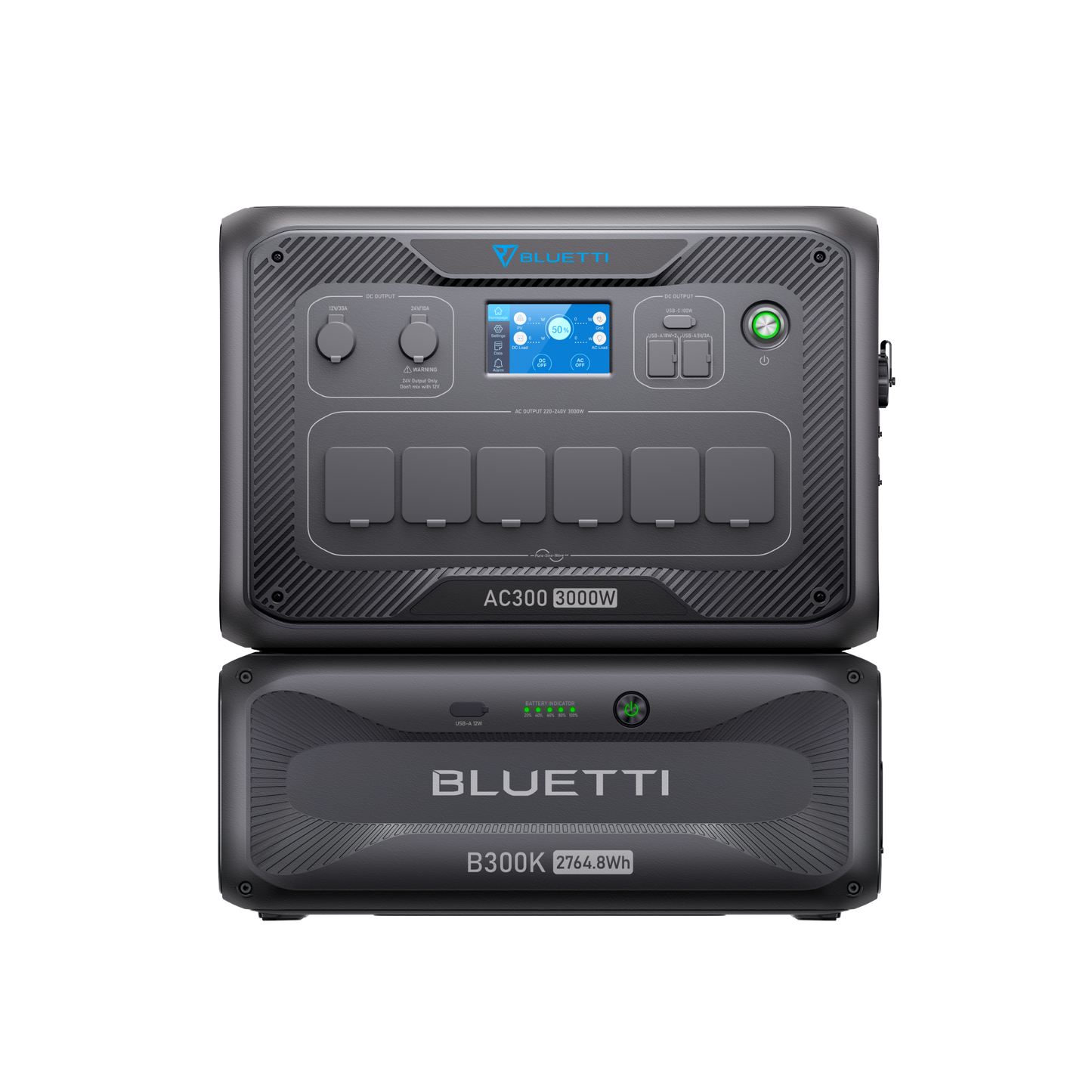 BLUETTI AC300 + B300K Battery | Home Battery Backup | 3000W 2765Wh