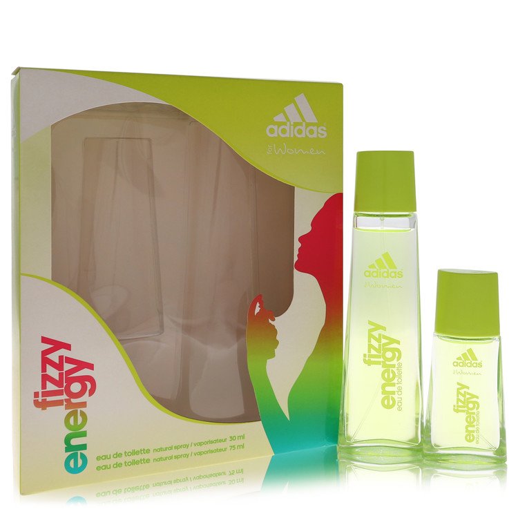 Adidas Fizzy Energy Gift Set - 2.5 oz Eau De Toilette Spray + 1 oz Eau De Toilette Spray by Adidas --