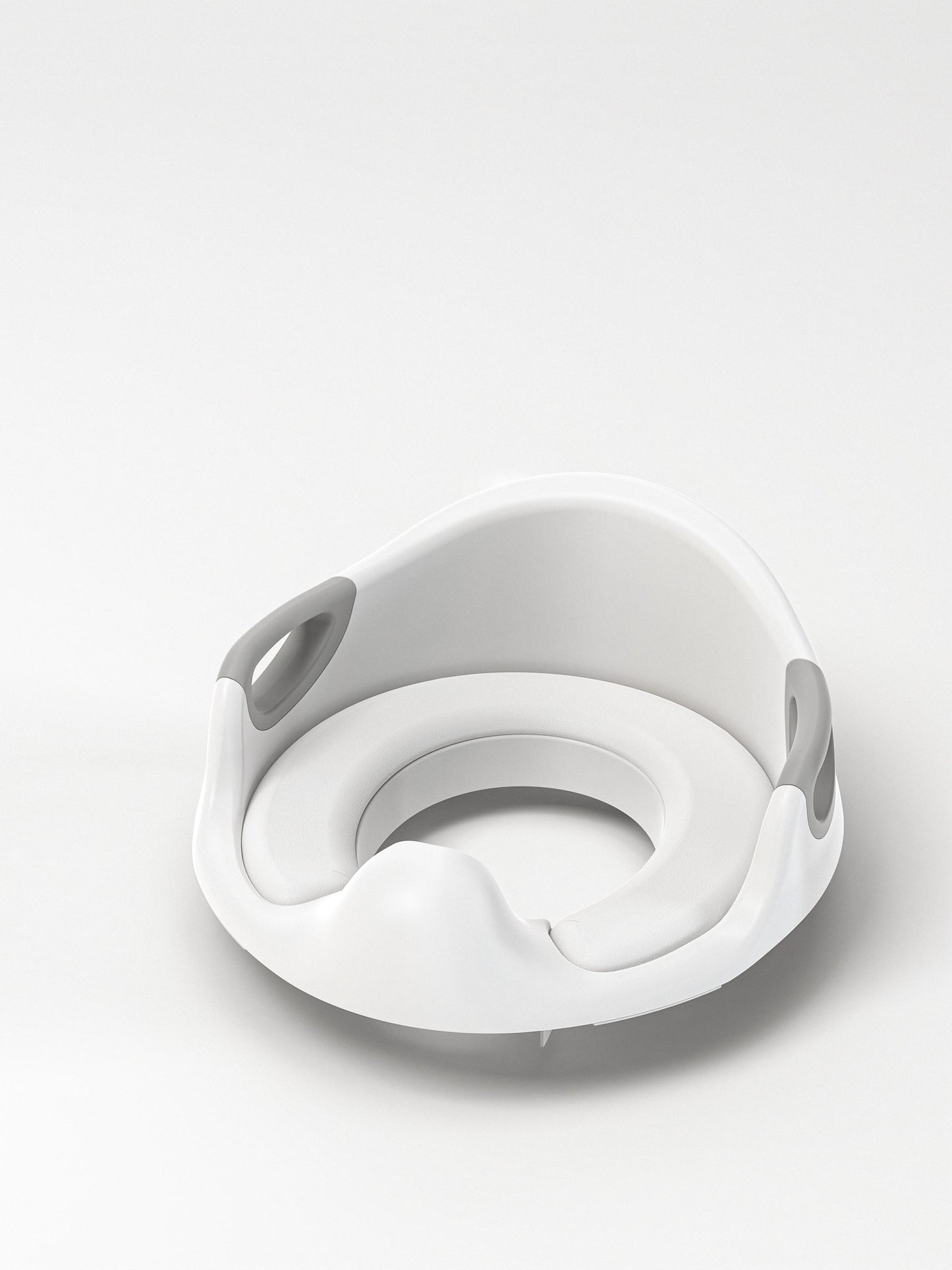 ComfortGrip Baby Toilet Training Seat – White & Grey