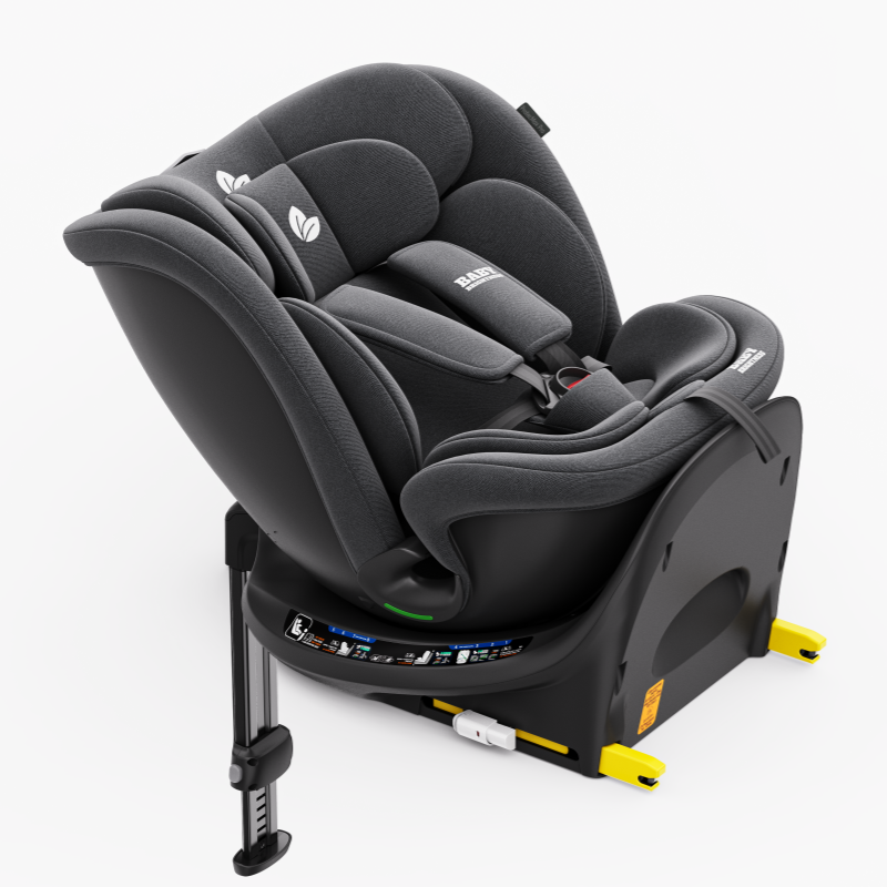 Baby Brightness 360 Rotating ProtecMax Pro Car Seat Dark Grey