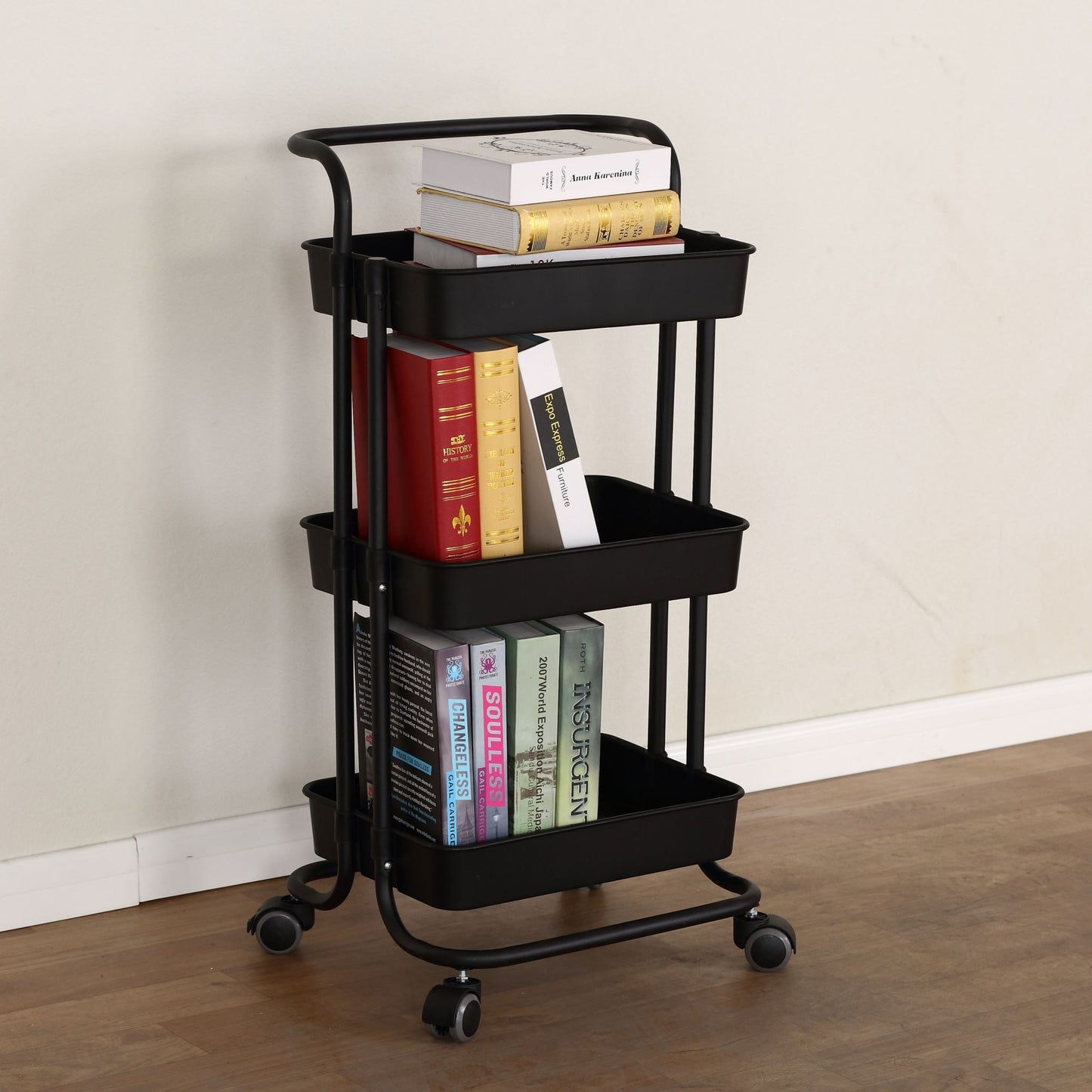 Kitchen Storage Trolley on Wheels