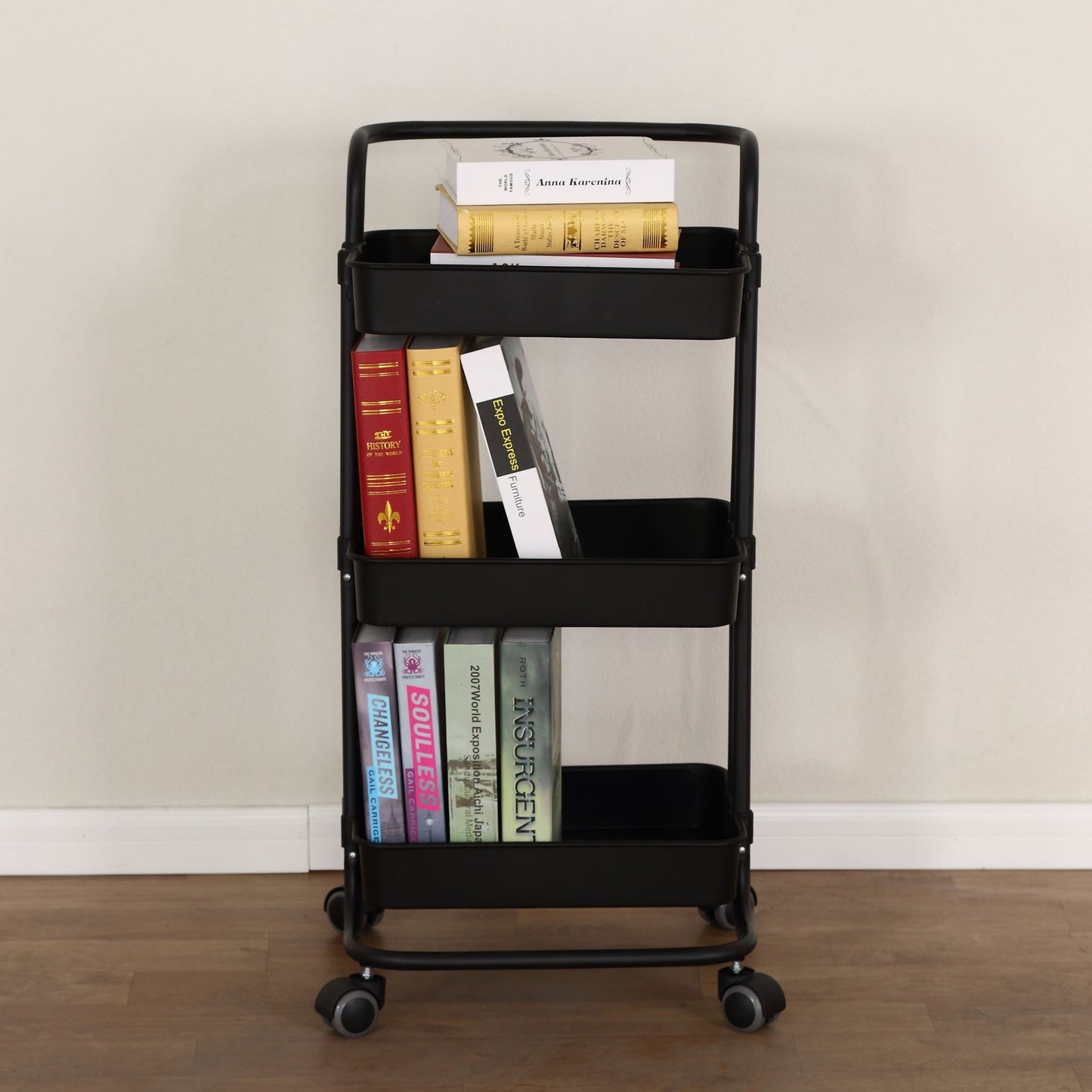 Kitchen Storage Trolley on Wheels