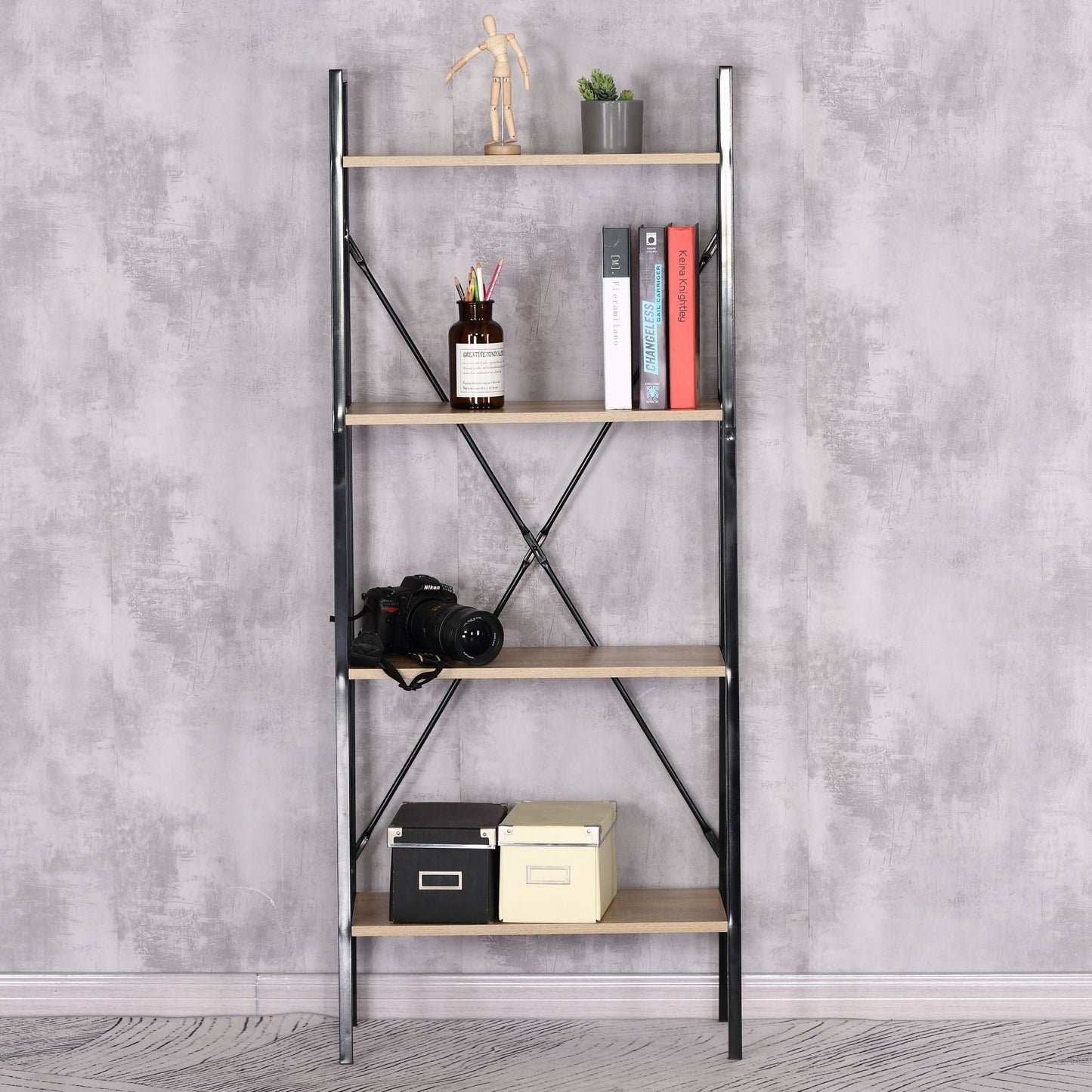 4-Tier Storage Shelf 148cm