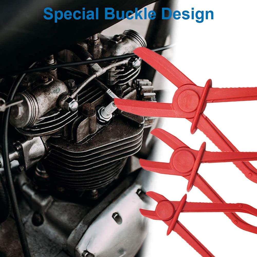 3Pcs Hose Clamp Pliers Pinch Off Pliers 3 Sizes