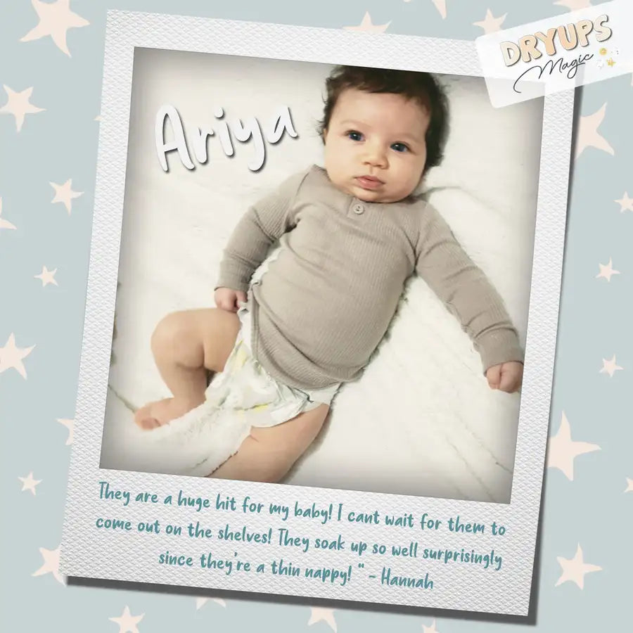 SAMPLE PACK Dryups MAGIC Nappies - Babyonline