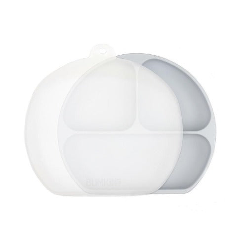 Bumkins - Super Suction Silicone Grip Dish with Lid