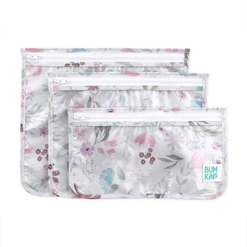 Bumkins - Clear Travel Bags 3pk