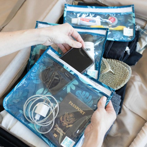 Bumkins - Clear Travel Bags 3pk