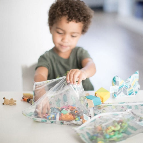 Bumkins - Clear Travel Bags 3pk
