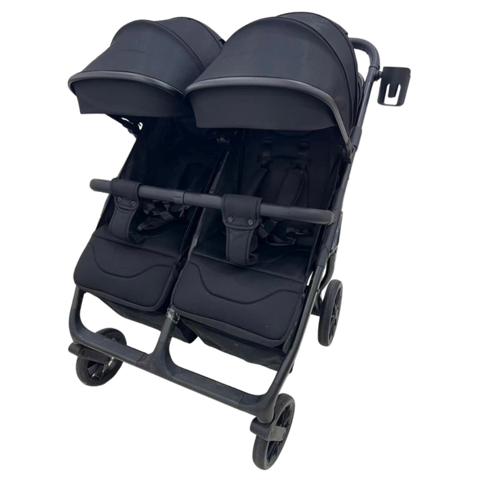 TrekTwo – Ultimate Side-by-Side Double Stroller with Cup Holder