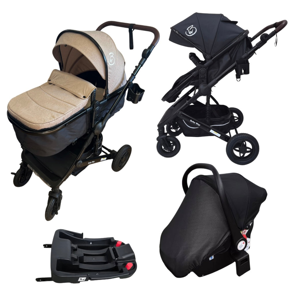 Preorder - Evolve 3 in 1 Stroller + Bassinet + i-Size Capsule Travel System with Sunshade Sets and Mattress + Colour Options