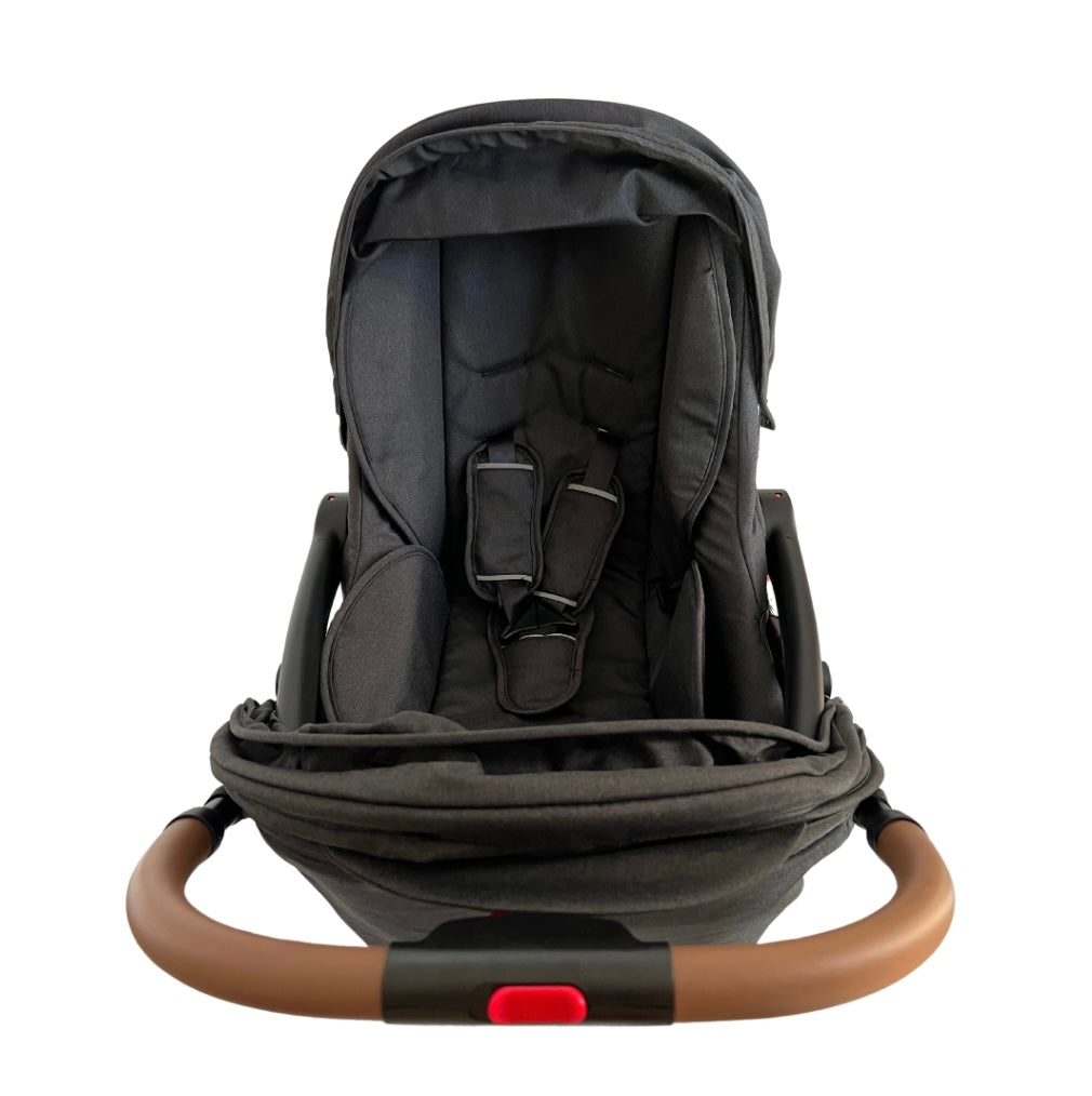 The Glide - Compact Travel Stroller and Capsule Car Seat Combo with Pull Handle
