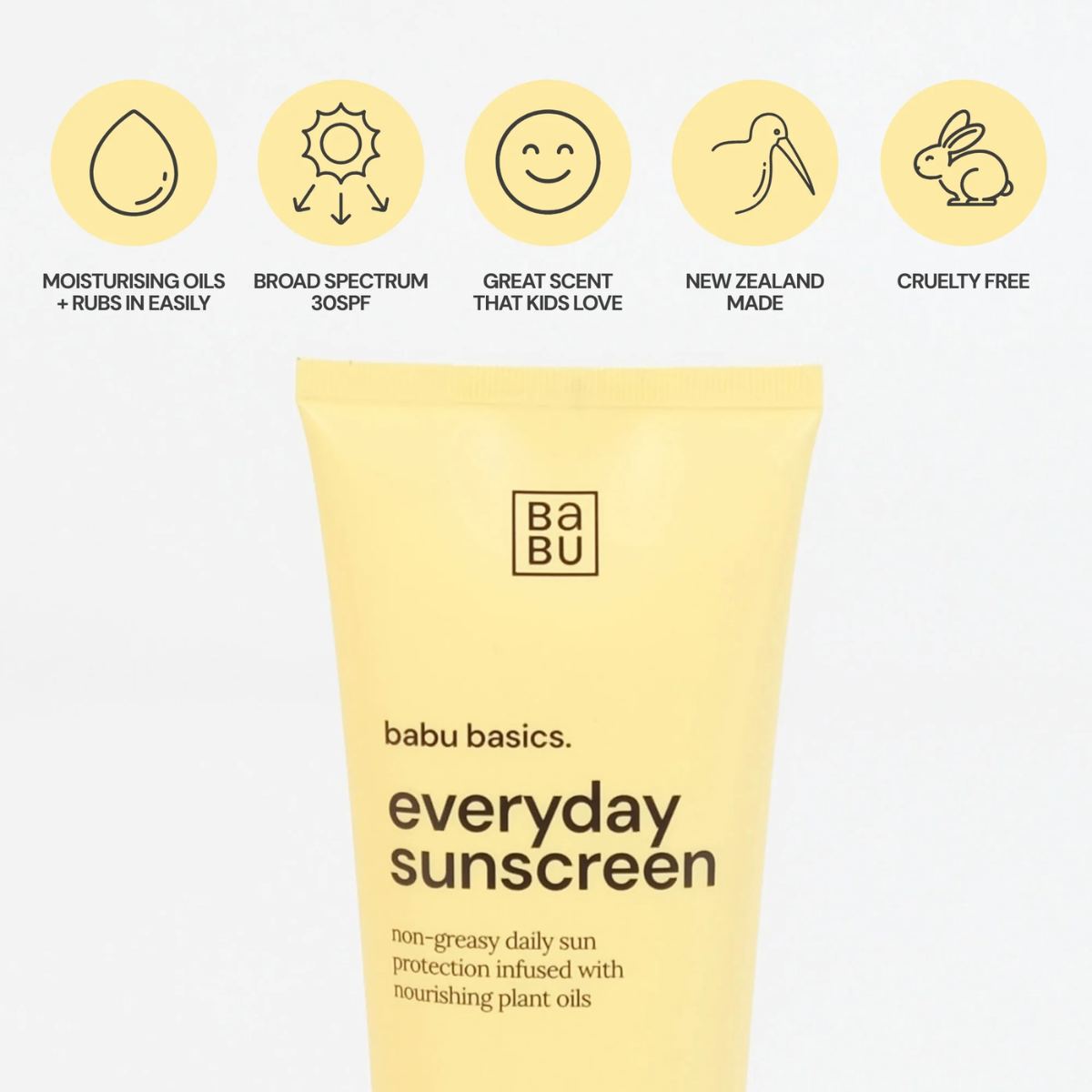 Babu - Everyday Sunscreen for Babies & Everyone