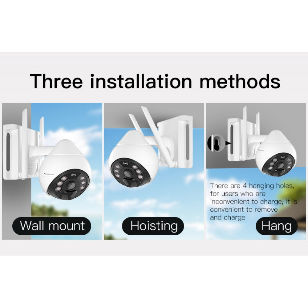 4G Solar Outdoor Security Camera
