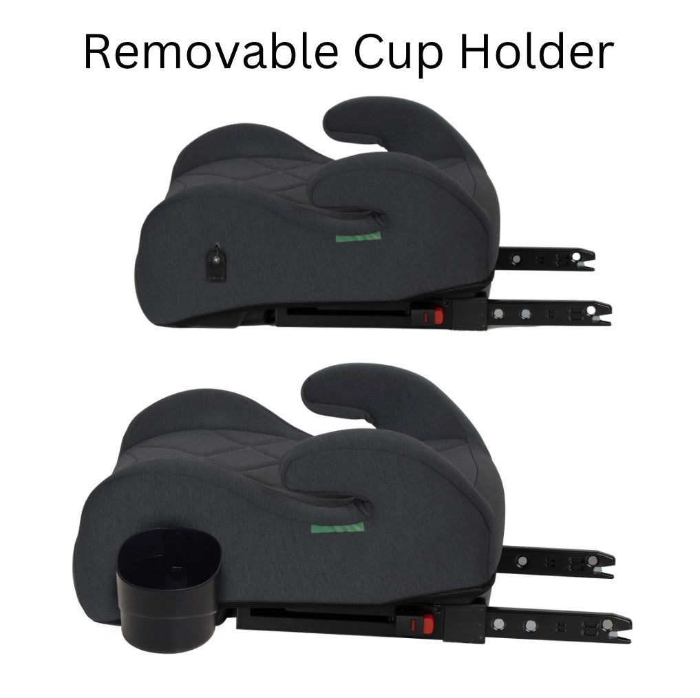 ClickSecure i-Size R129 Half Booster Seat with ISOFIX and Cup Holder