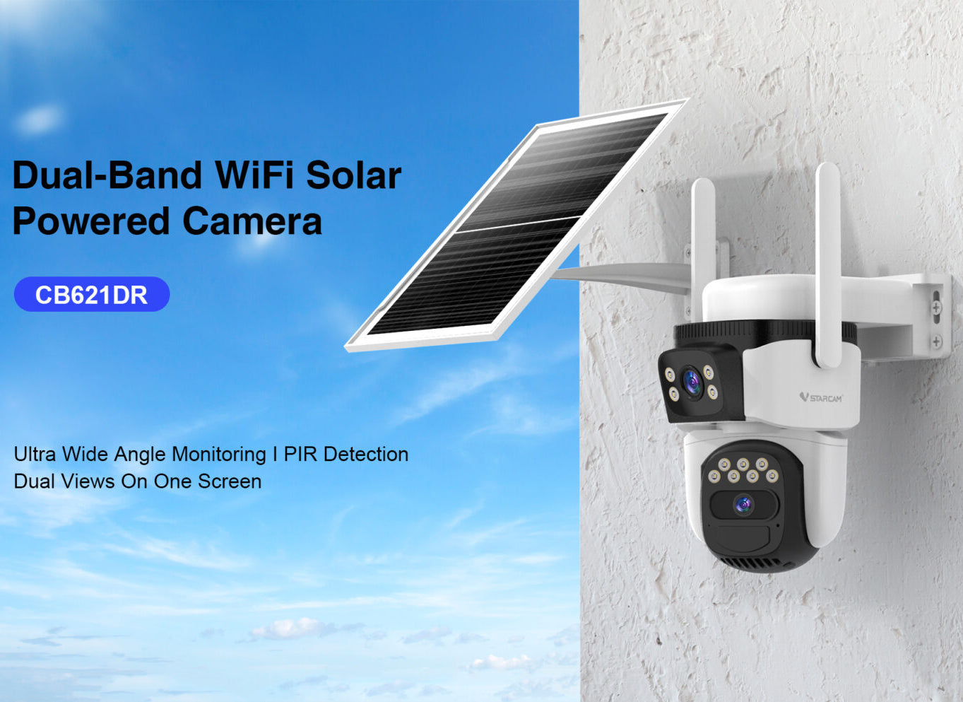 Solar Outdoor Security Camera