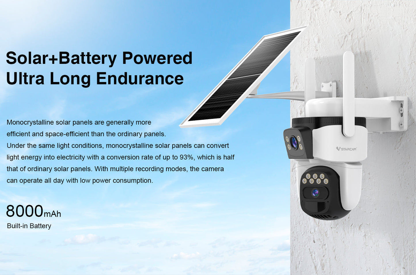 Solar Outdoor Security Camera