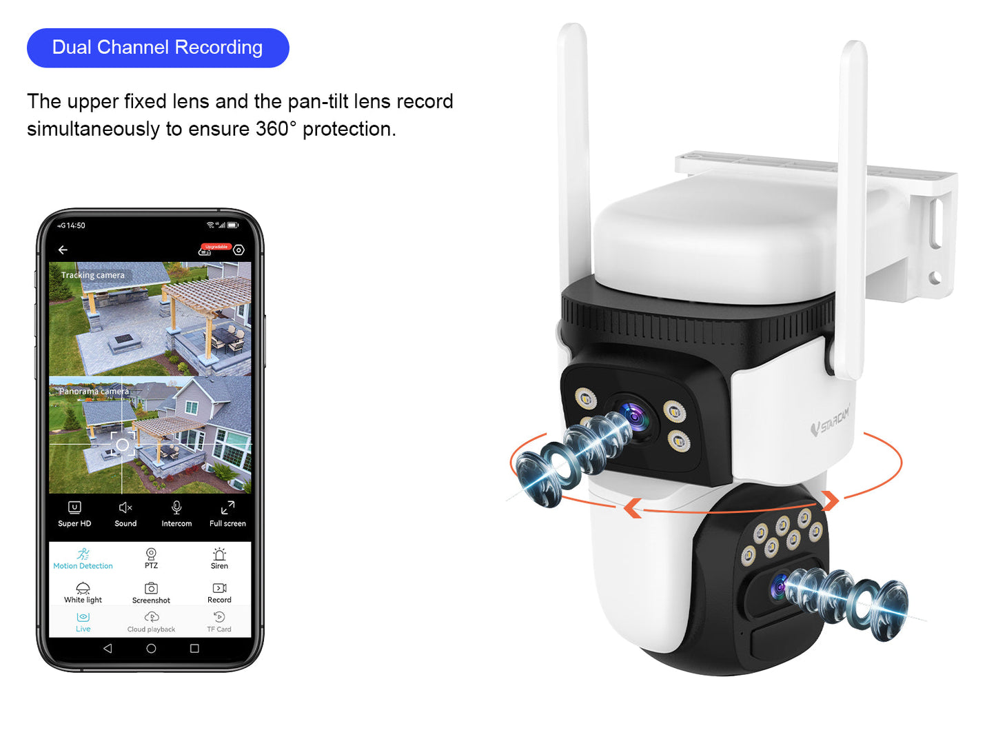 Solar Outdoor Security Camera