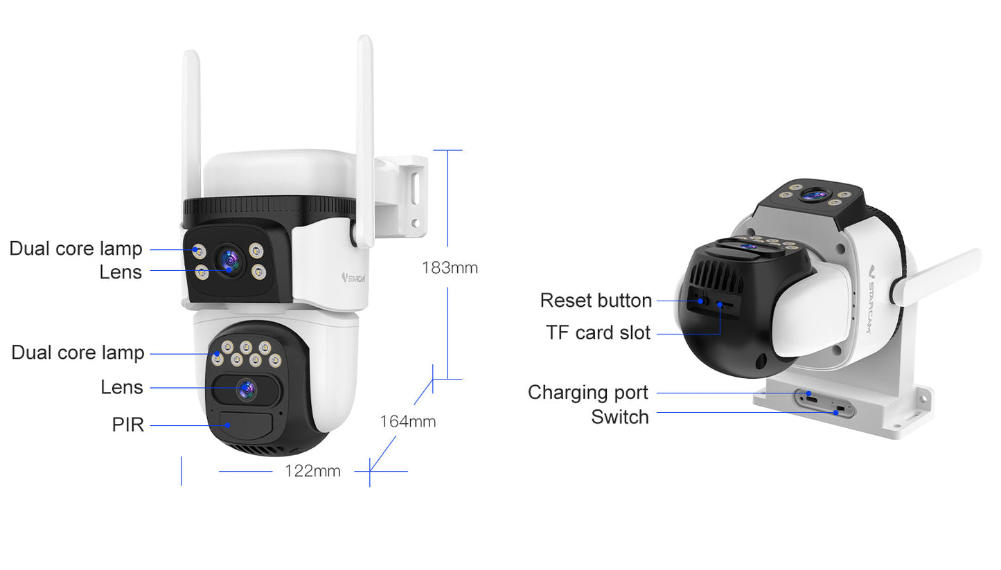 Solar Outdoor Security Camera