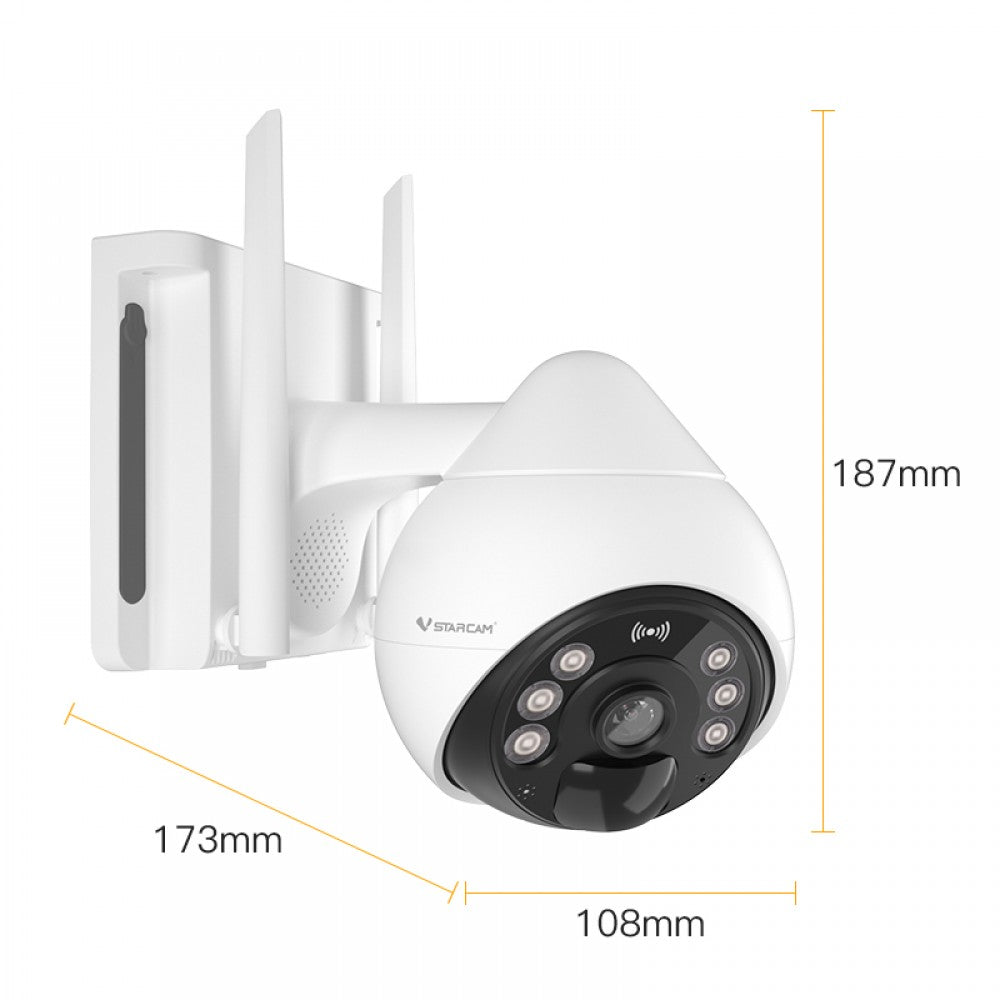 4G Solar Outdoor Security Camera