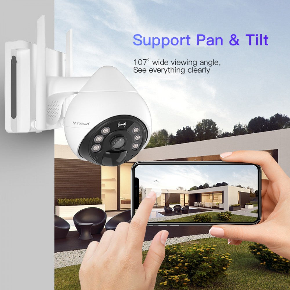 4G Solar Outdoor Security Camera