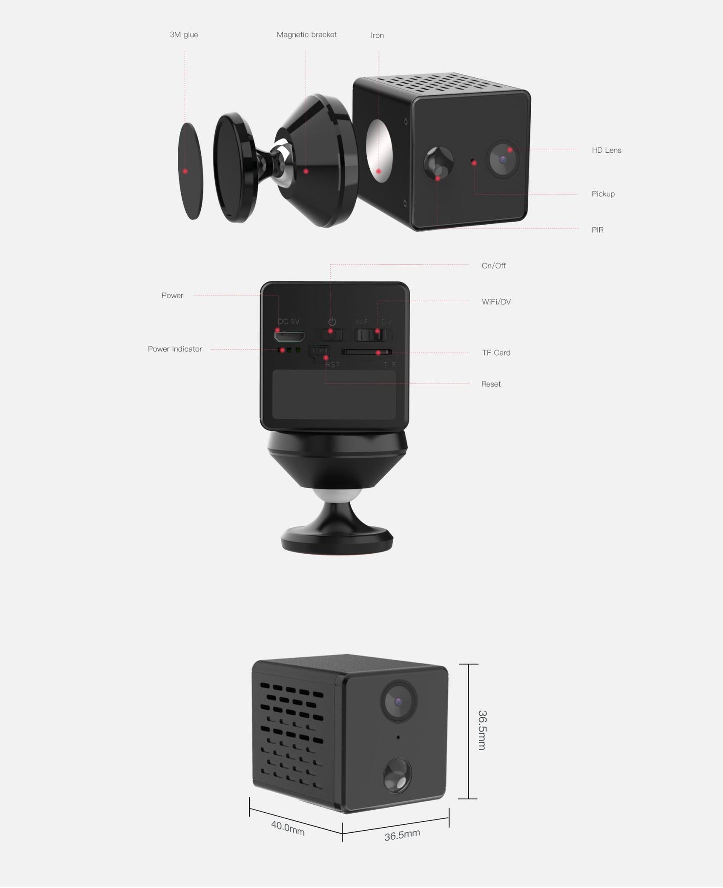 Vstarcam Mini Spy Camera - salelink.co.nz
