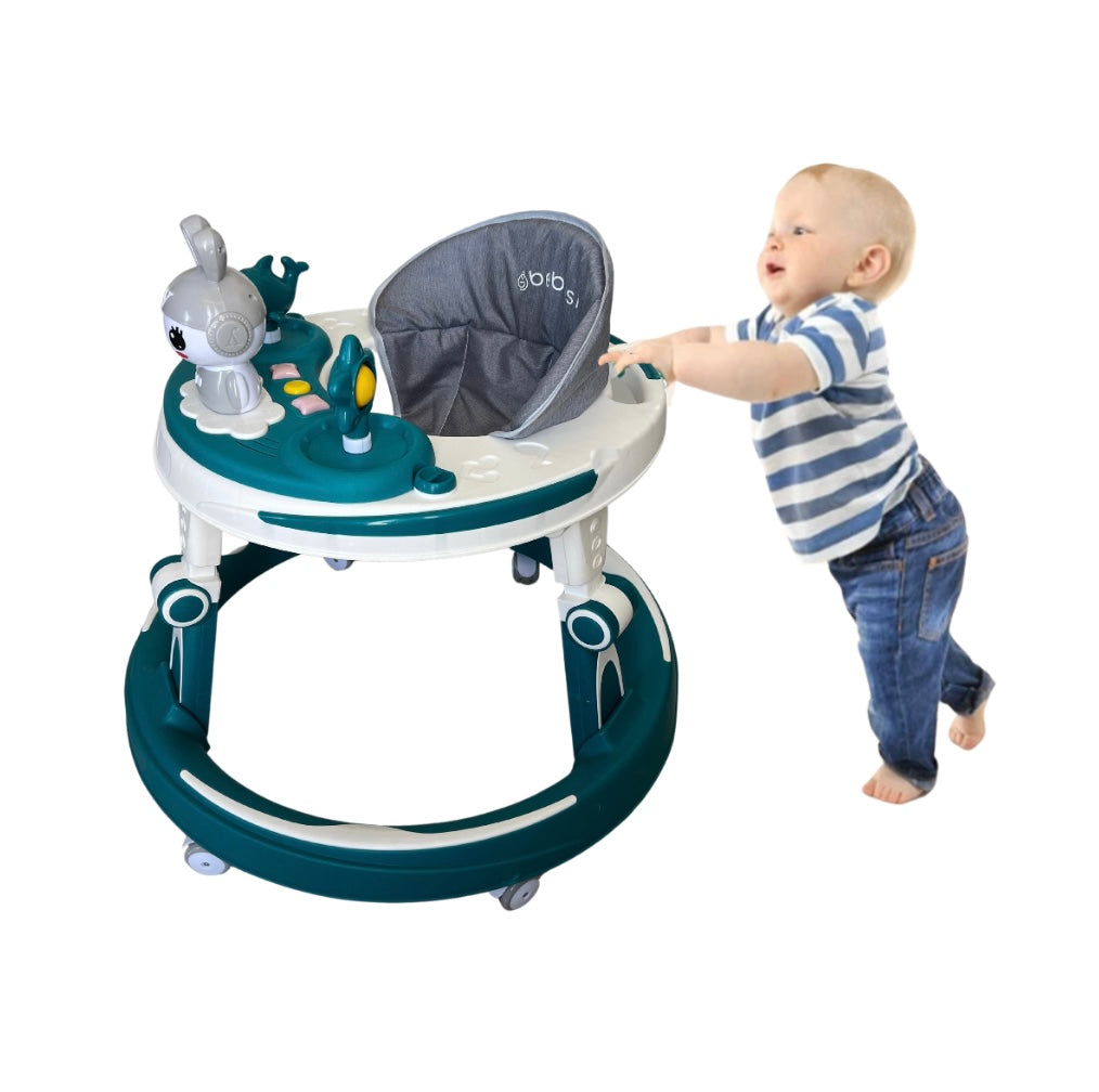 Deluxe O-ring Multifunctional Baby Walker with Lights and Melody Activity Centre