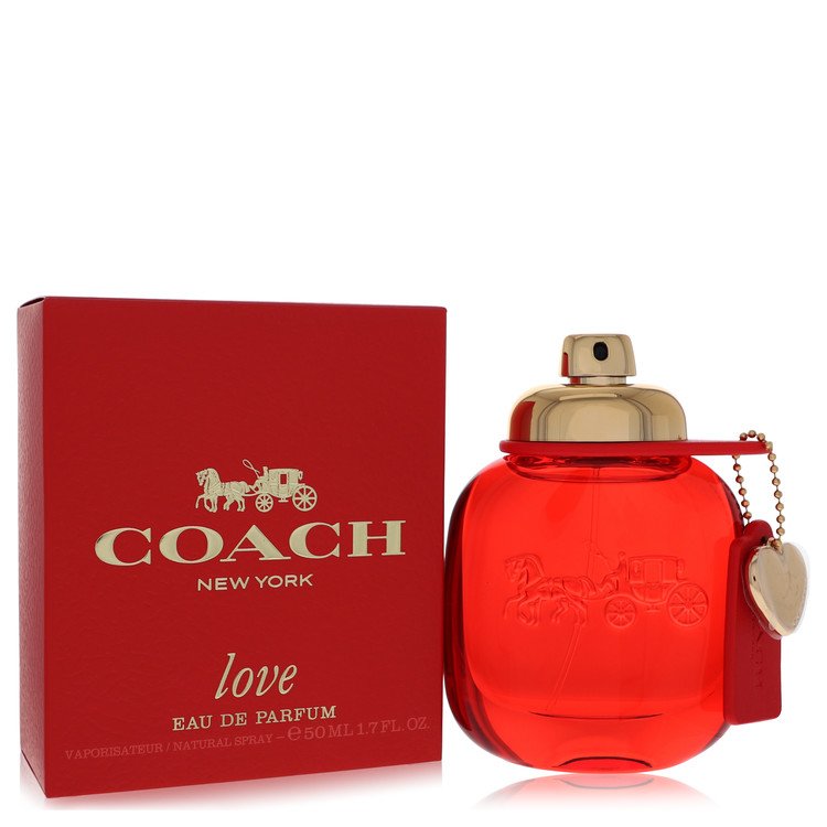 Coach Love Eau De Parfum Spray (red packaging) by Coach 50 ml