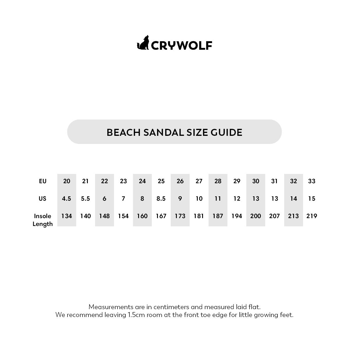 Crywolf - Beach Sandal