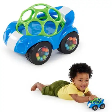 Oball Rattle & Roll Sports Car - Blue - Babyonline