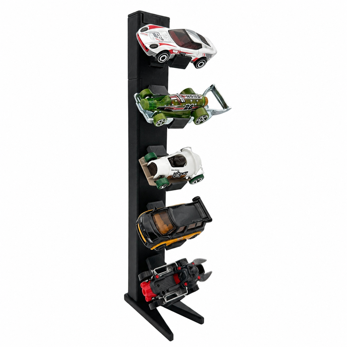 DisplayX 5-Car Stackable Display Stand Compatible with Hot Wheels® Cars