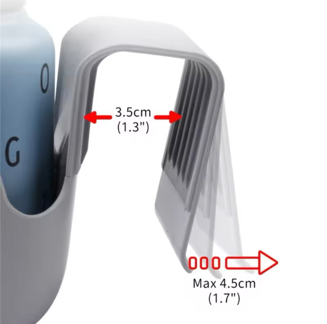 Universal Clip-On Baby Bottle & Cup Holder for Car Seats, Strollers & More
