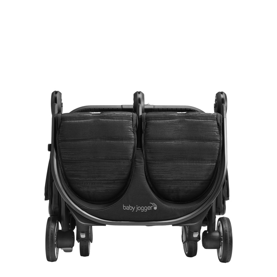 Baby Jogger City Tour 2 Compact Double Stroller - Pitch Black