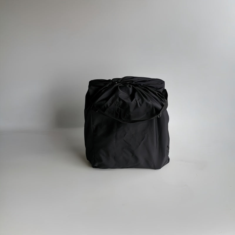 Travel Pram – FlexGo Lightweight Auto Folding Stroller with ISOFIX Booster Seat (Black)