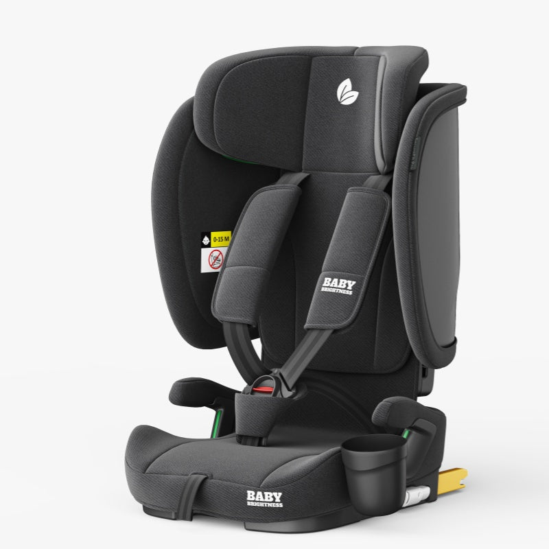 Pre-order Baby Brightness SecureFit Pro Portable Booster Car Seat Dark Grey ETA: 2nd October 2025
