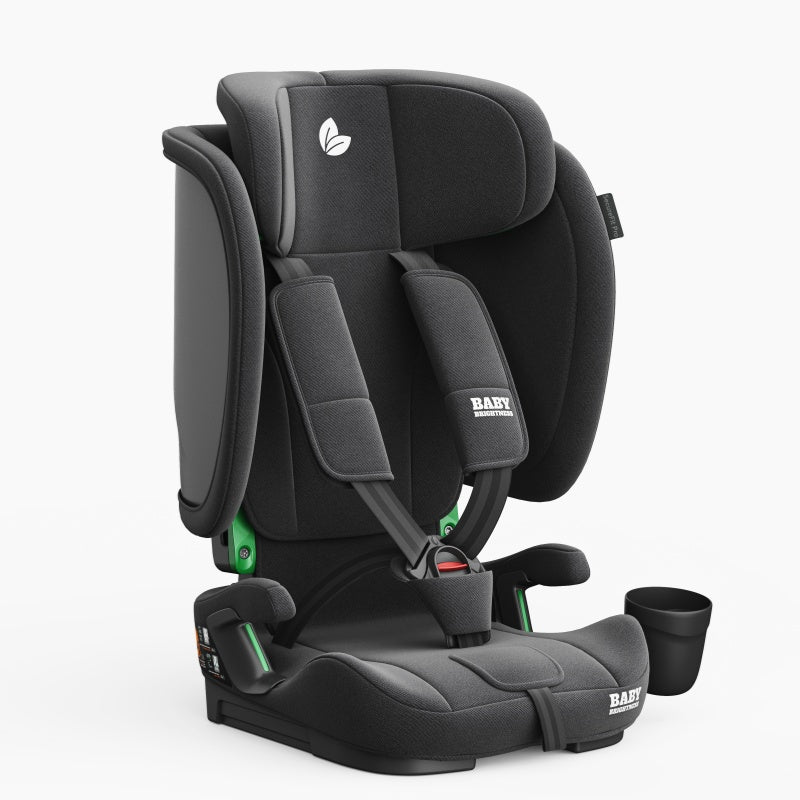 Pre-order Baby Brightness SecureFit Portable Booster Car Seat Dark Grey ETA: 2nd October 2025