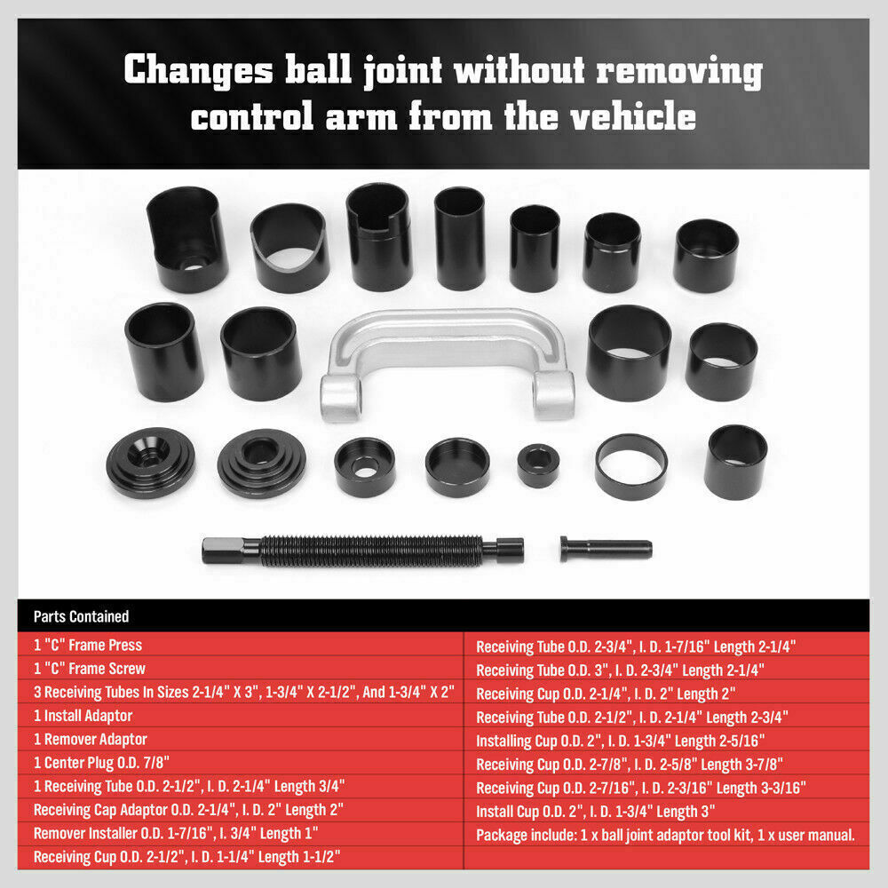 21Pcs Ball Joint Auto Repair Tool