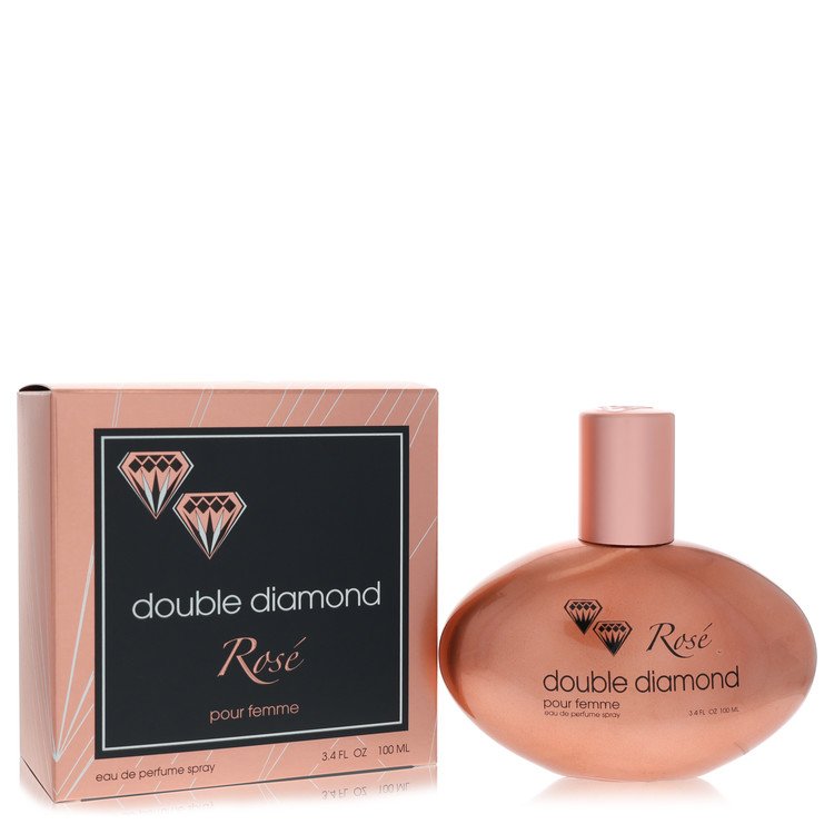 Double Diamond Rose Eau De Parfum Spray by Yzy Perfume 100 ml