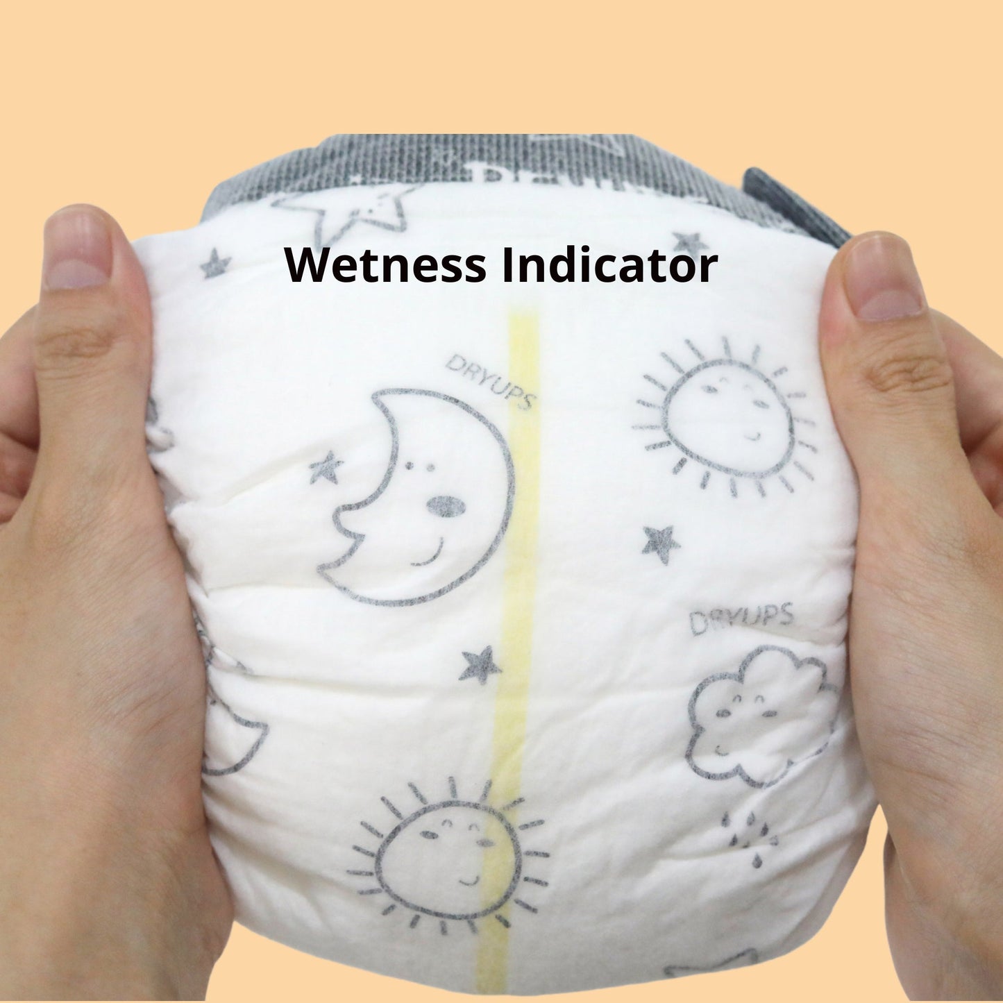 Dryups Premium Nappies Unisex Size 1 Newborn (2-5kg)