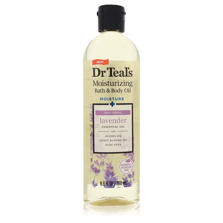 Dr Teals Bath Oil Sooth & Sleep With Lavender Pure Epsom Salt Body Oil Sooth & Sleep with Lavender by Dr Teals 260 ml