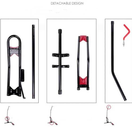 Vertical & Horizontal Bicycle Bike Floor Rack Stand Bicycle Stand
