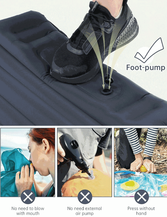 Self-Inflating Sleeping Pad Camping Mat