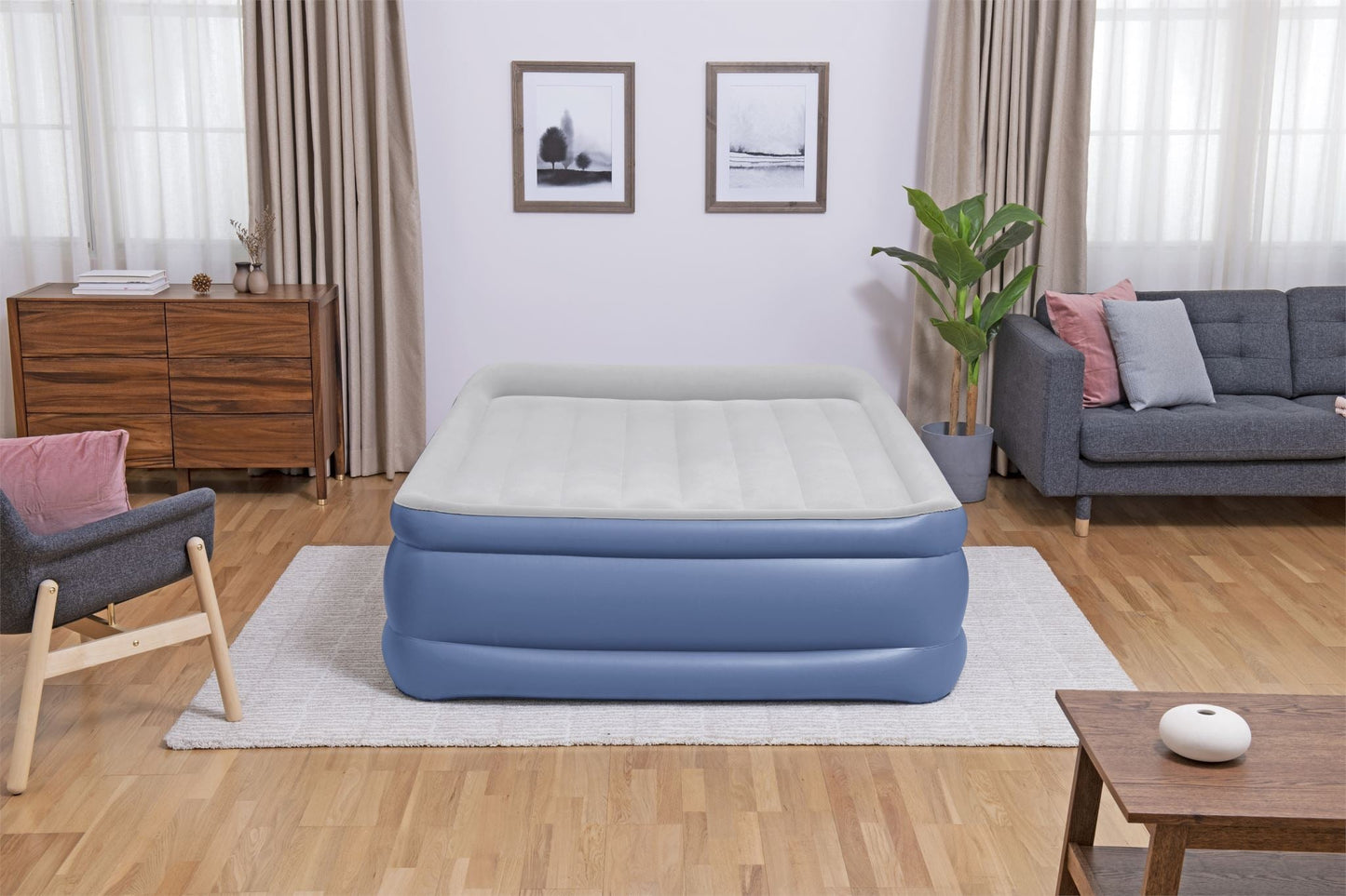 Bestway Air Bed Air Mattress 2.03m x 1.52m x 56cm