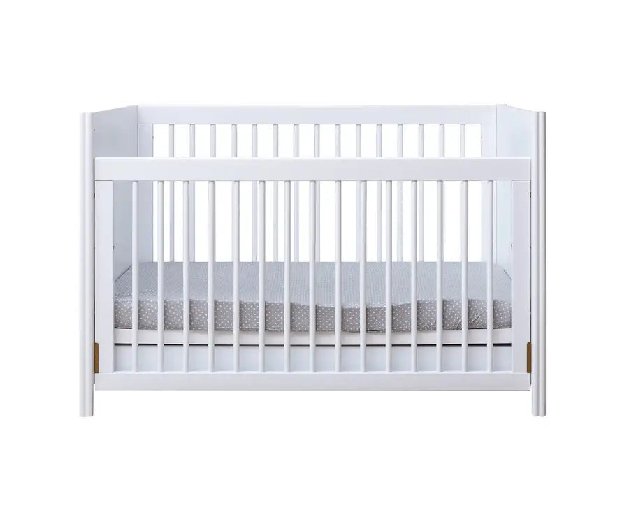 Kapai MERCURY Wooden Baby Cot Drop Side with Drawer - Babyonline