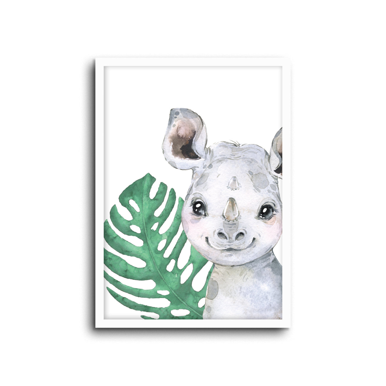Wall Print | Safari - Rhino
